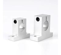 Accessoire de vis à billes, bloc coulissant de roulement, 2 pièces support d'arbre optique siège de fixation de rail linéaire en aluminium SK8 SK10 SK13 SK25 SK35 SK50 SK60(SK35)