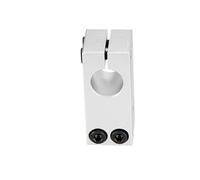 Accessoire de vis à billes, bloc coulissant de roulement 2 pièces, support de fixation de pince d'axe optique réglable en alliage d'aluminium(10X16)