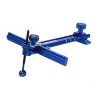 Accessoire de visée en métal de type T recourbé avec échelle claire, comprend un tournevis et des vis, conçu pour la compétition avec un corps en alliage d'aluminium (bleu)