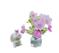 accessoire de voiture pour lapin, petit vase à fleurs | Décorations de voiture portables, accessoires d'intérieur de voiture pour les voyages, la vie quotidienne