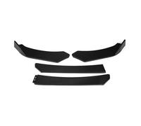 Accessoire De Voiture pour Opel pour Corsa 2010 2011 2012 2013 2014 Kit Protection Universel pour Pare-Chocs Avant Spoiler Diffuseur Séparateur(Glossy Black)