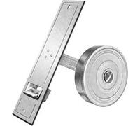 Schellenberg 50400 Enrouleur d'entrée Maxi, 185 mm, galvanisé