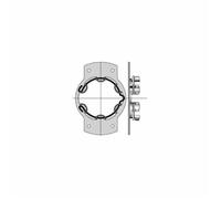 Accessoire de volet - SOMFY - SUPPORT D50 - Entraînement 90 mm - Puissance 50 Nm - Poids 0,078 kg