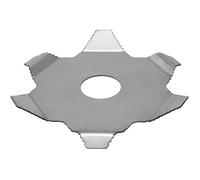 Accessoire débroussailleuse à dos - Universel - Six dents - Alésage 20 mm - Longueur 115 mm - Anti-bourrage