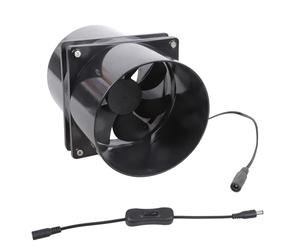 Accessoire D'échappement De Ventilateur Soufflant Puissant Pour La Ventilation À Usages Multiples Y Compris La Serre De Soudage Et L'évacuation Des Fumées Avec Interrupteurs