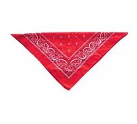 Accessoire déguisement - 20 - Bandana en tissu - Blanc - 55cm x 55cm - Mixte