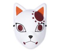 Disguise Demon Slayer Tanjiro Masque de déguisement pour enfants, sous licence officielle, design détaillé, déguisement et affichage d'anime, ajustement réglable, pour 8 ans et plus