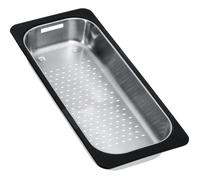 Accessoire d'évier - FRANKE - BAC D'égouttement - Gris - Rectangulaire - Inox - Réversible - A encastrer