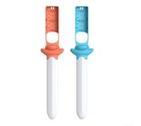 Accessoire d'extension pour Switch2 pour Skyward Sword avec rangement intégré pour contenir plusieurs cartes de jeu en toute sécurité (orange + bleu, 2 pièces)