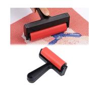 Accessoire Diamond Painting 5D - Rouleau Strass - Outils Brayer Rouleau - Blanc - Largeur 12,5 cm - Poids 120 g