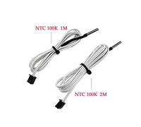 Accessoire d'imprimante- Capteur de température de thermistance de 1 M/2 M HT-NTC100K for Le Filament à Hautes températures Kit de Hotend de 350 degrés B3950 for des pièces d'imprimante 3D -remplaça