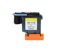 【Accessoire d'imprimante】 Imprimer la tête Compatible for HP 11 Remplacement for HP11 Imprinthead Design Jet 70110 110 500 510 50 0PS C4810A C4811A C4812A C4813A 【remplaçable】 (Color : 1PC - Yellow)