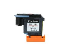 【Accessoire d'imprimante】 Imprimer la tête Compatible for HP 11 Remplacement for HP11 Imprinthead Design Jet 70110 110 500 510 50 0PS C4810A C4811A C4812A C4813A 【remplaçable】 (Color : 1PC - Black)