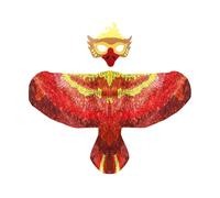 Accessoire D'oiseau De Cosplay, Déguisement Immersif Sur Le Thème Des Animaux, Masque Facial Avec Ailes, Accessoire De Jeu De Rôle, Pour Scène, École, Carnaval, Halloween, Mascarade, Photographie, Spe