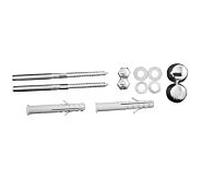 accessoire Duravit 0067131000 capuchons de protection chrome, pour Urinoirs