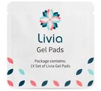 Livia Gel Pads| Le bouton stop pour les règles douloureuses| Soulagement des douleurs menstruelles et d'endométriose| sans médicament| Accessoires pour l'appareil Livia - 6 paires