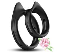 Accessoire éLéGant Simple Noir Minimaliste Pour Hommes, Accessoire Quotidien Portable Haute éLastique-Y15 (Bague)