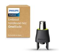 Accessoire embout tondeuse nez Philips OneBlade, compatible avec tous les manches OneBlade, modèle QI100/50