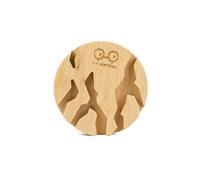 YY Vertical Porte clés mural avec coinceurs, idéal pour les grimpeurs passionnés d'escalade (Cerisier)