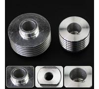 Accessoire Essentiel Paire de Poulies de Tête de Rabot en Métal pour Outils Electriques