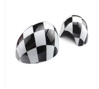 accessoire extérieur Compatible Avec Mini Pour Cooper R50 2 Pièces Couvercle De Rétroviseur Latéral Autocollant De Coque (pliage Manuel)(Color 1,RHD)