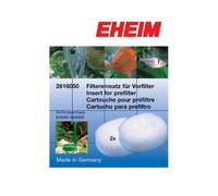 Accessoire filtre d'aquarium coussin pour Préfiltre Eheim (x2) Blanc TU