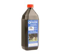 Accessoire filtre d'aquarium flacon liquogène 3% Oxydator Gris 8,8x6,6x24,8 cm