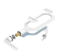 Accessoire for bidet Léger Ultra-mince Non électrique Double buse Pression d'eau réglable(A002Asia RU AU UK)
