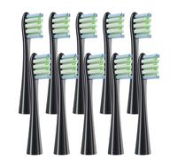 Accessoire For Brosse À Dents Électrique. Compatible Avec Oclean Flow/X/X PRO/Z1/F1/One/Air 2/SE Les Brosses À Dents Électriques(10pcs Black)