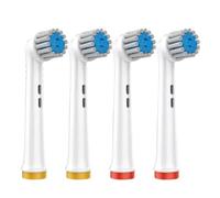 Accessoire For Brosse À Dents Électrique. Compatible Avec Oral-B 500, 550, 1000, 3000, 2000, 600, 400, 450 Et 450TX Les Modèles(4 Ultra Soft)