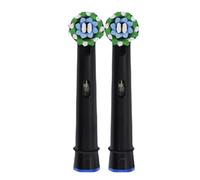 Accessoire For Brosse À Dents Électrique. Compatible Avec Oral-B D16U, D12, D16, D100 Et D200 Les Modèles(Black x2)
