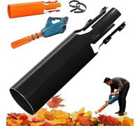 Accessoire for souffleur de Feuilles et gouttières - Amplificateur d'air Turbo à Fixation Rapide sans Outil, Pression 2 Fois supérieure for Les débris(Black(1 pcs))