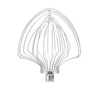 Accessoire Fouet Métallique A6HB, Compatible Avec KitchenAid, Batteur Sur Socle 7QT KN211W KSM8990DP KMS7586RSR Anti-éclaboussures