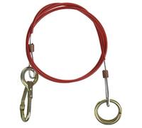 Accessoire - IWH - Câble de rupture acier - 1 m - Compatible remorques - Montage facile
