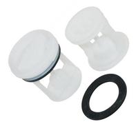 Accessoire lave-linge - Indesit - Bouchon filtre pompe vidange - Blanc
