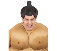 Accessoire - LUCIDA - Perruque sumo adulte