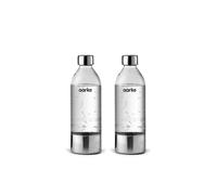 Aarke Accessoire pour machine à soda Lot de 2 bouteilles A1201 – PET recyclable 1 L, sans BPA