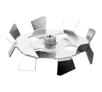 Accessoire Malaxeur pour Perceuse à Percussion, Fer Galvanisé Argenté | Outil Portable Léger, pour Enduit et Poudre à Reboucher, Chantiers, Rénovation Maison, Bricoleurs
