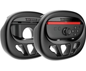 Accessoire manette AKUMA 2 VOLANTS RACING SWITCH2 NOIR