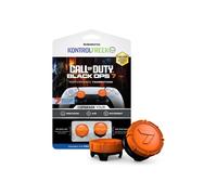 KontrolFreek® Call of Duty: Black Ops 7 Performance Thumbsticks | PlayStation 4 (PS4), PlayStation 5 (PS5) | Orange et Noir