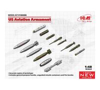 Accessoire Maquettemaquette Us Aviation Armament |icm|48406| 1:48 Maquette Char