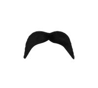 Accessoire - Moustache noire années 70' adulte