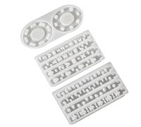 Accessoire multifonction rond en silicone robuste pour faire des lampes uniques, adapté pour les amateurs d'artisanat