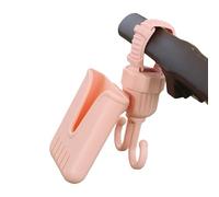 Accessoire multifonctionnel pour poussettes de bébé, double crochet et support rotatif pour téléphone portable pour faire du shopping et marcher facilement