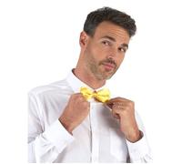 Accessoire - Noeud papillon jaune satiné adulte