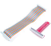 Accessoire Ordinateur à carte unique-T-GPIO Expansion Board + Câble 40P pour Raspberry Pi 3/2/B+/A+