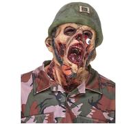 Accessoire - PARTYTIME - Masque latex soldat zombie adulte