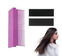 Accessoire peigne pour presse à soie, accessoire peigne fer plat | Clip de fixation de peigne en fer plat,Peigne à cheveux raides amovible et résistant à la chaleur, à clipser, pour un usage profes