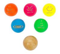 Accessoire pétanque 6 buts buis fluo new - Obut