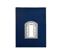 Accessoire photo portable pour photographie unique de voyage et d'extérieur - 20 x 15 cm - Viseur en papier bleu pour voyage, portrait, paysage et photos de groupe (B)